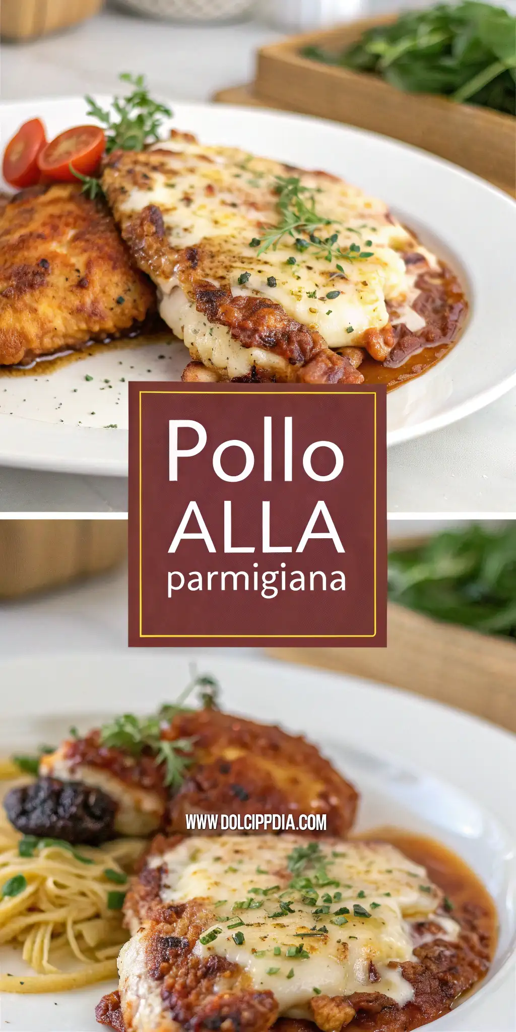 Pinterest image 2 for Pollo alla Parmigiana in Friggitrice ad Aria