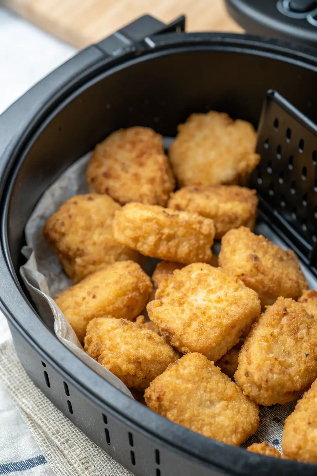 A delicious plate of Nuggets di Pollo Fatti in Casa con Friggitrice ad Aria