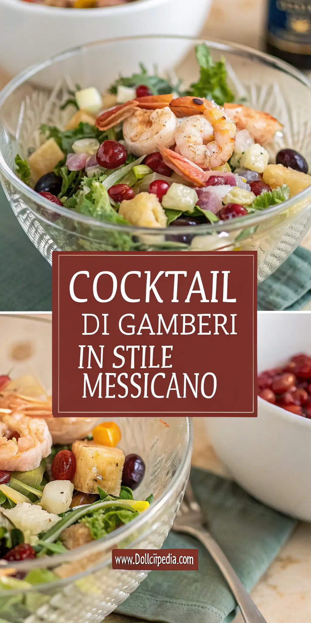 Pinterest image 2 for Cocktail di Gamberi in Stile Messicano