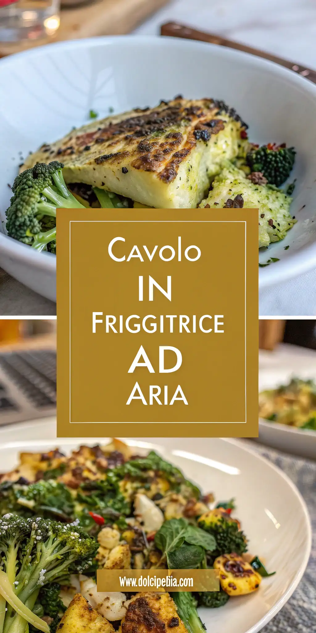Pinterest image 1 for Cavolo in Friggitrice ad Aria