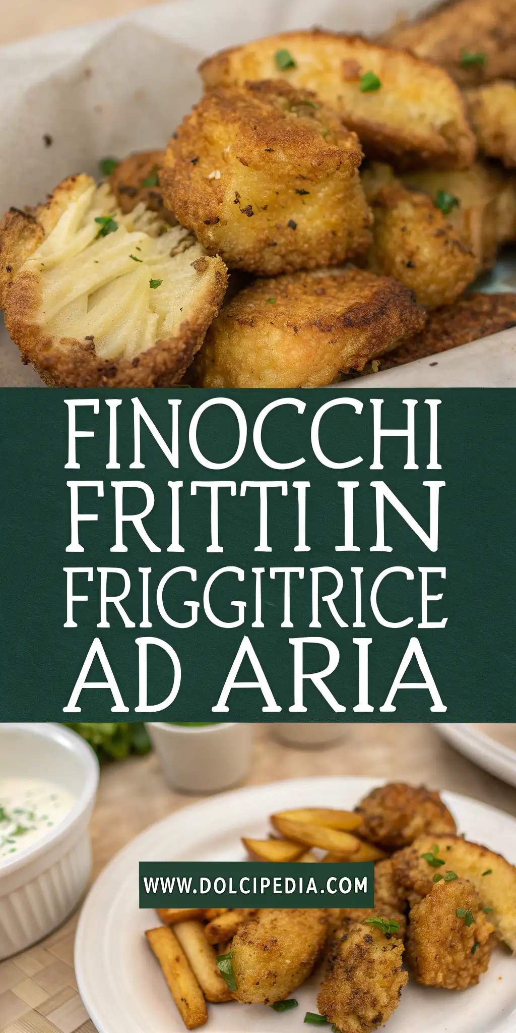 Pinterest image 2 for Finocchi Fritti in Friggitrice ad Aria