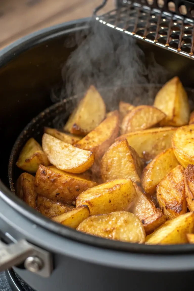 A delicious plate of Patate Fritte in Friggitrice ad Aria